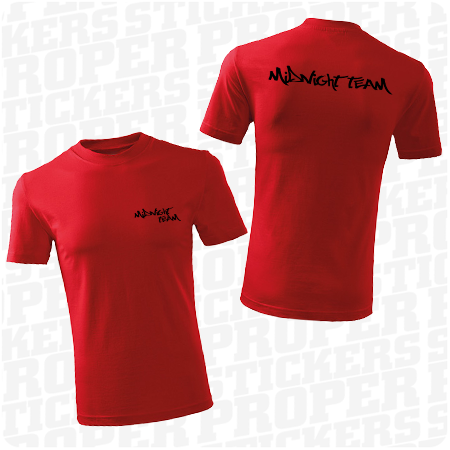 Midnight Team - koszulka - kolory